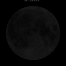 Libration is manifested as a slow rocking back and forth (or up and down) of the face of the orbital body as viewed from the parent body. Libration is closely tied into understanding when the Ancient Object crosses down in front of the Moon.